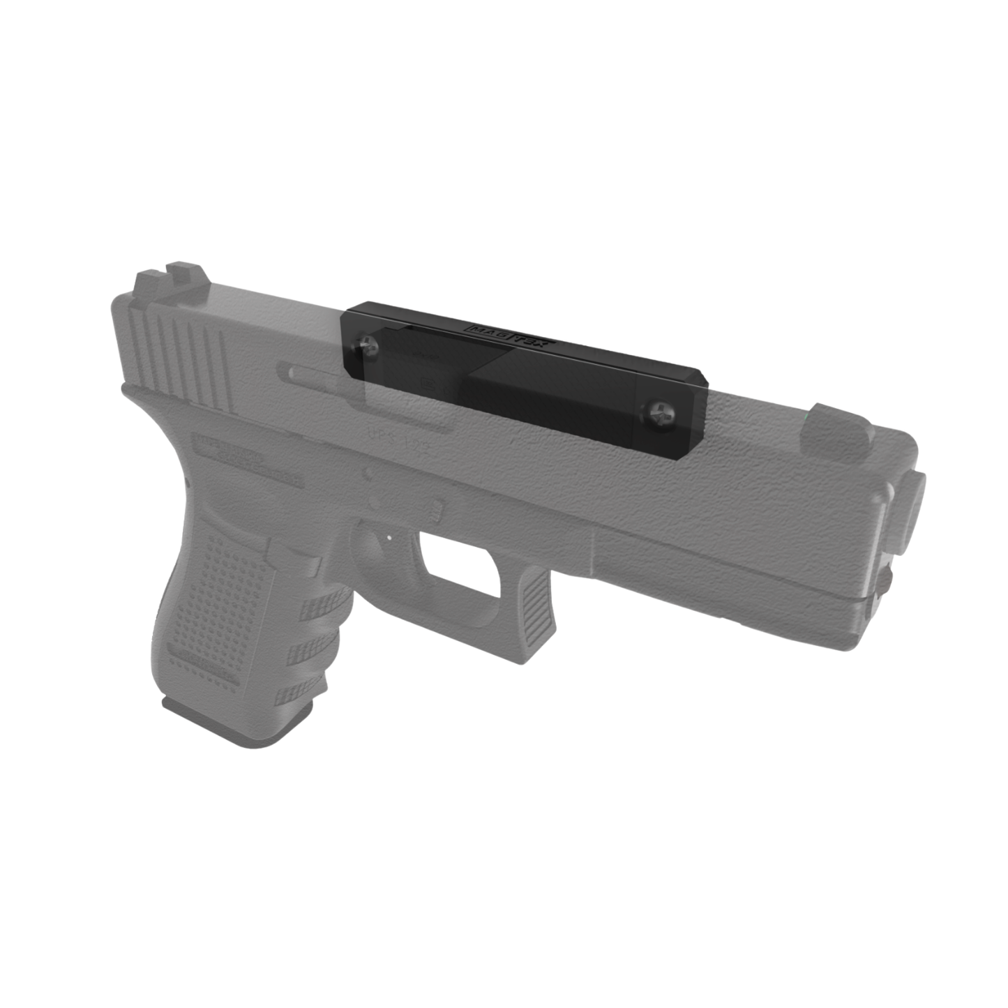 Magnetic Pistol Wall Mount - Low Profile