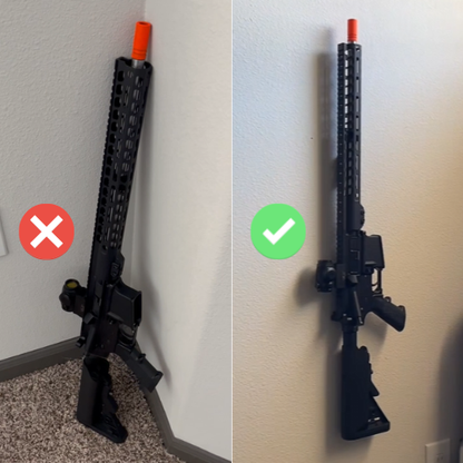 M-LOK Firearm Wall Mount - Low Profile