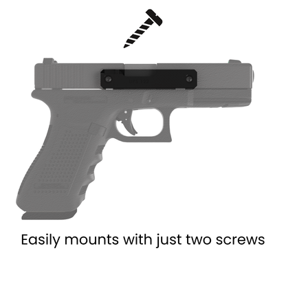Magnetic Pistol Wall Mount - Low Profile