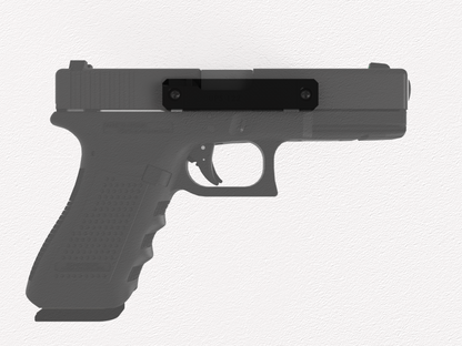 Magnetic Pistol Wall Mount - Low Profile