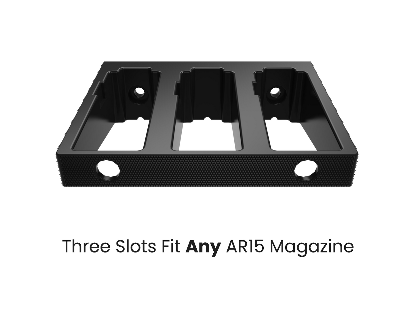 Wall Mounted AR-15 Mag Holder - Universal