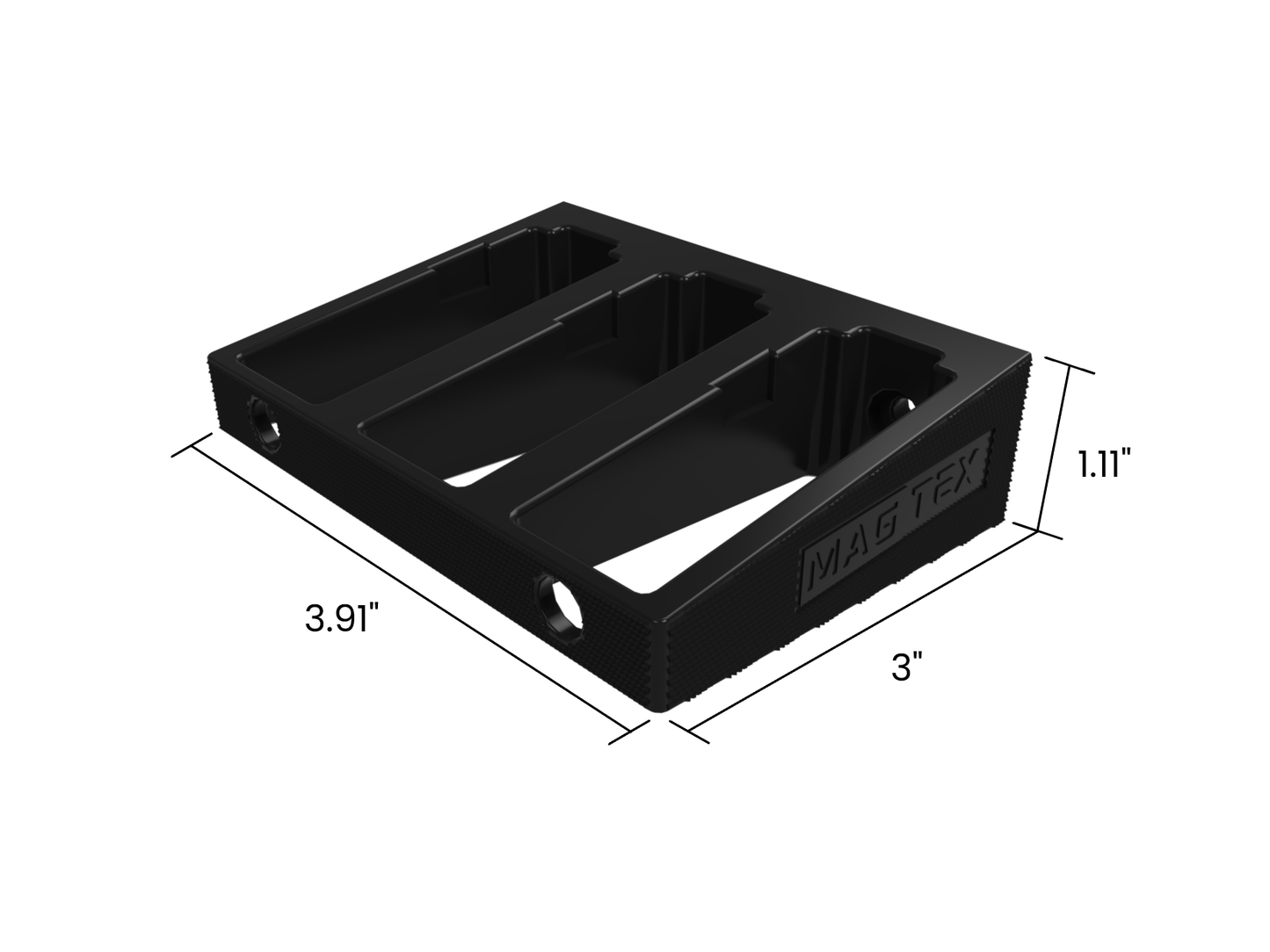 Wall Mounted AR-15 Mag Holder - Universal