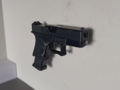 Magnetic Pistol Wall Mount - High Profile